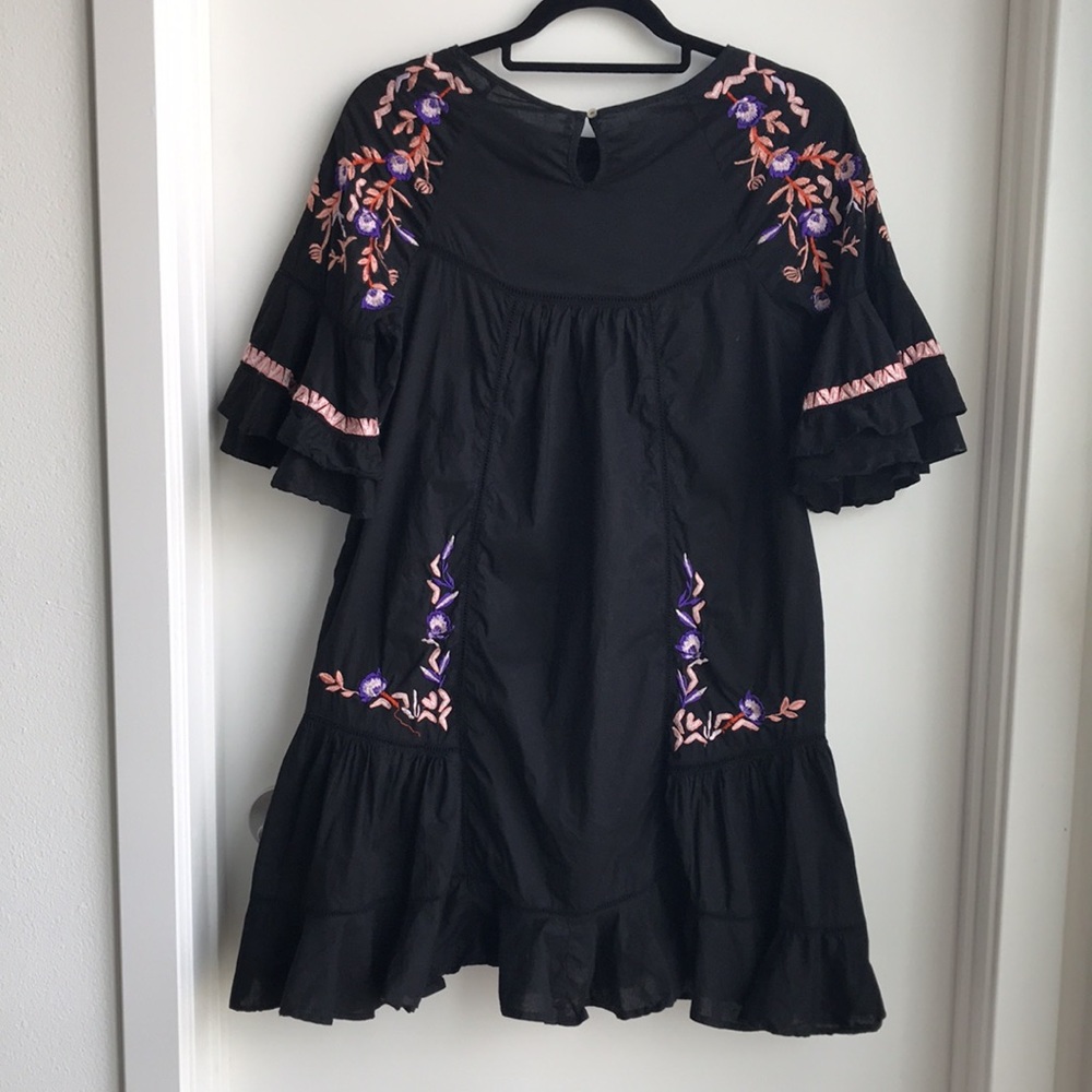 Free People Pavlo Cotton Embroidered Dress - Picture 4 of 15
